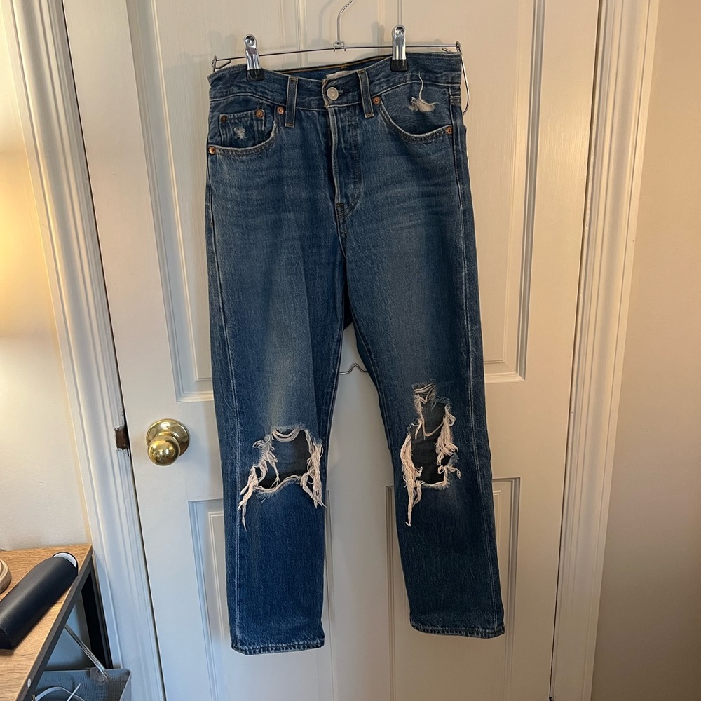 Levi’s Wedgie Straight Ankle
